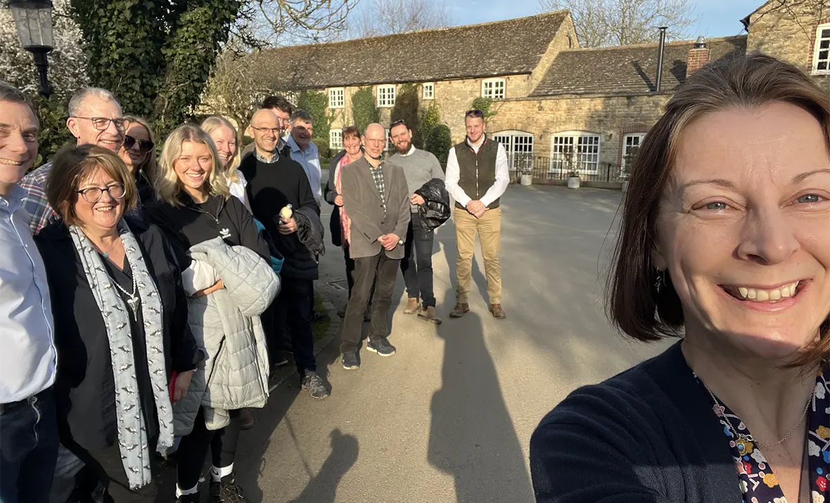 Emily Potts Outdoor Netwalking